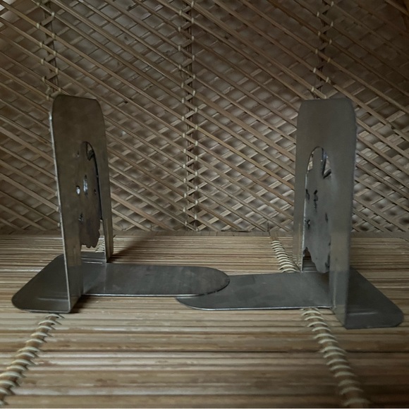 Vintage Metal Butterfly Bookends - Picture 2 of 8